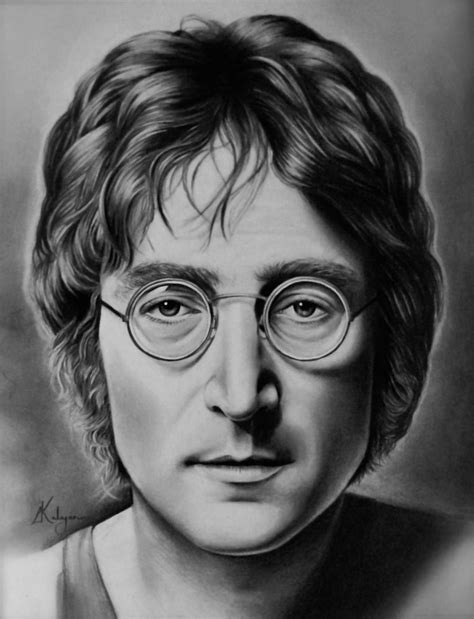 John Lennon | Portrait, Celebrity caricatures, Celebrity drawings