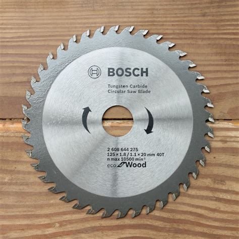 Bosch Eco for Wood, Circular Saw Blades for smooth cutting.