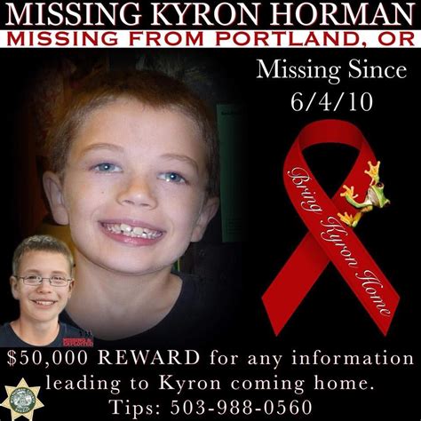 Where is Kyron Horman? Missing Kyron Horman Portland, Oregon. June 4 ...