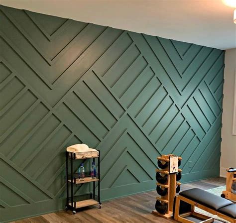 30+ Diy Geometric Wood Accent Wall – HomeDecorish