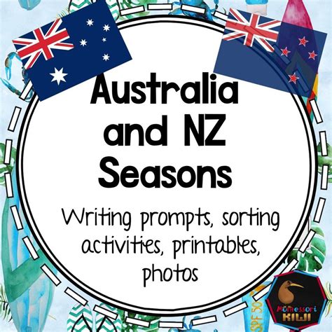 Australia and New Zealand Seasons | Seasons activities, Math methods ...