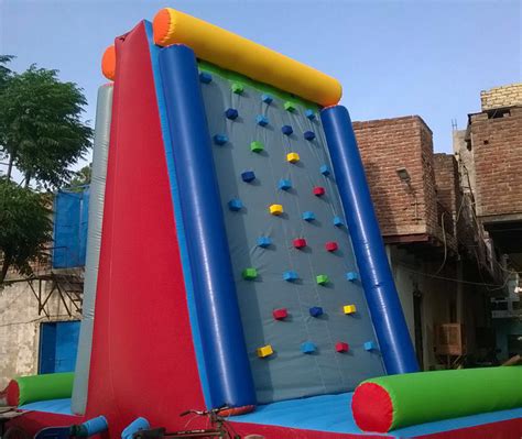 Inflatable Climbing Wall, Size: 20*25 Ft, Rs 150000 /piece Inco Mechel Private Limited | ID ...