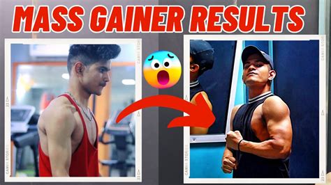 Teenager Mass Gainer Transformation | Mass Gainer Before After | Mass Gainer Results - YouTube