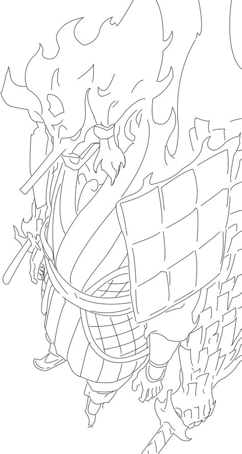 Sasuke Susanoo Pages Coloring Pages