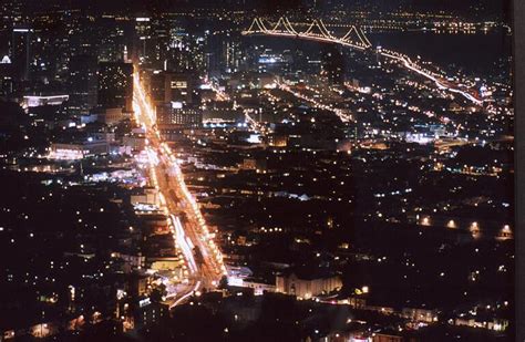 San Francisco Market Street at Night Photograph by Ron Javorsky - Fine ...