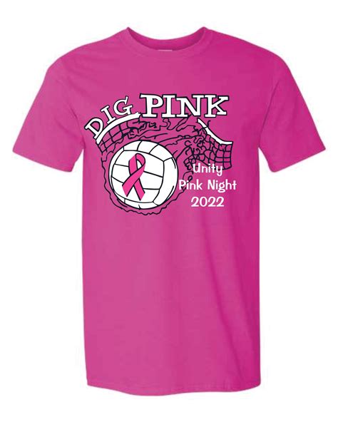 Unity Dig Pink Volleyball Shirt