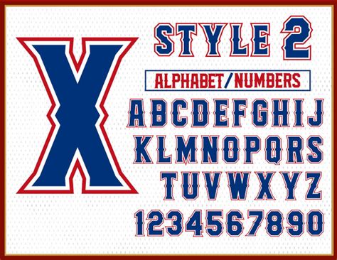 Modern Western Texas Block Typeface Font Bundle Alphabet | Etsy