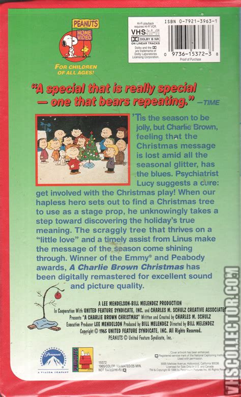 A Charlie Brown Christmas | VHSCollector.com