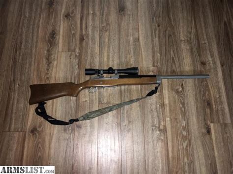 ARMSLIST - For Sale/Trade: Ruger Mini 14 Accuracy Systems Heavy Barrel conversion Leupold Scope