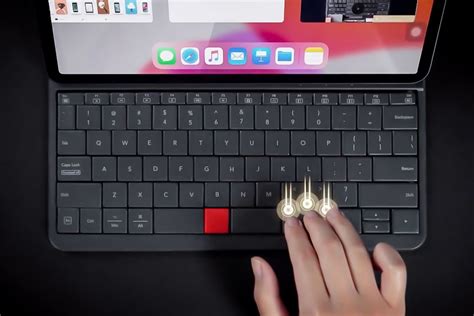 This iPad keyboards typing surface can transform into a large multi ...