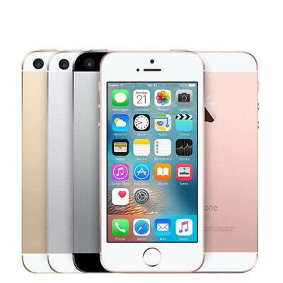 iPhone SE 16/32/64/128GB Apple Grey Pink Gold Silver Unlocked ...