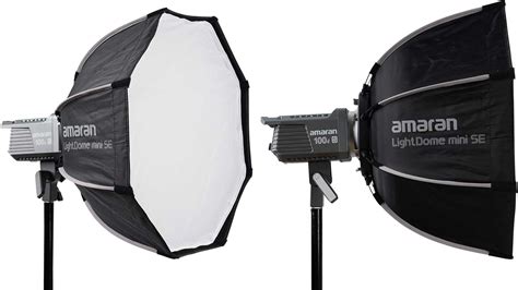 Amaran Light Dome Mini SE and Spotlight SE modifiers - Surfing LA