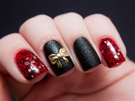 45 Wonderful Bow Nail Art Designs - Hative