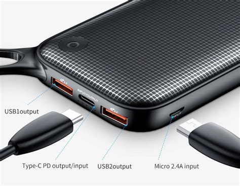 Fast-Charging USB Power Bank | Powerbank, Fast charging, Usb