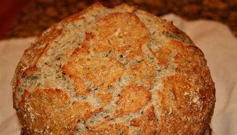 No Knead Rye Bread Recipe