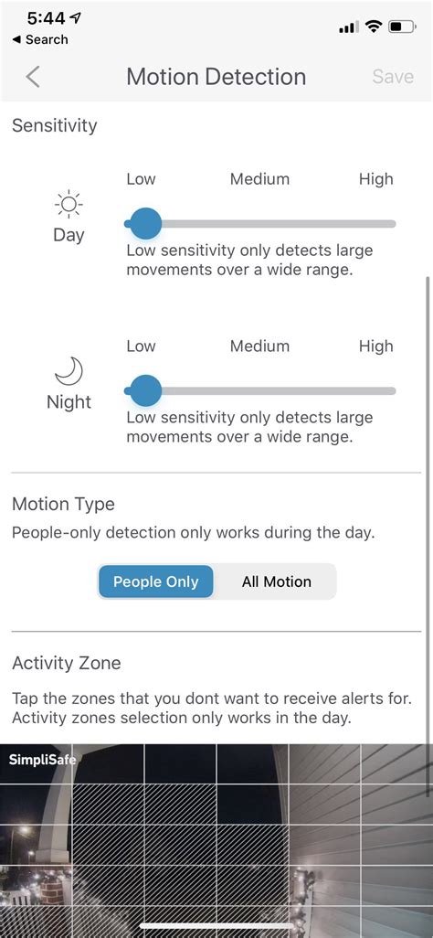 New doorbell motion settings: Daytime/nighttime sensitivity, motion type (People Only or All ...