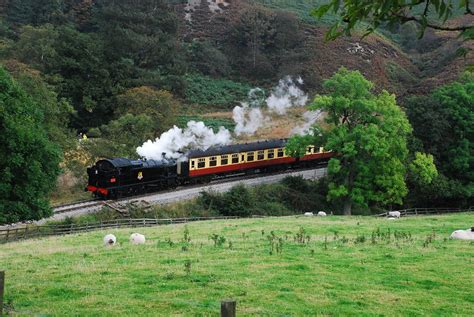 North York Moors Railway at Darnholm Photograph by Doug Thwaites - Fine ...