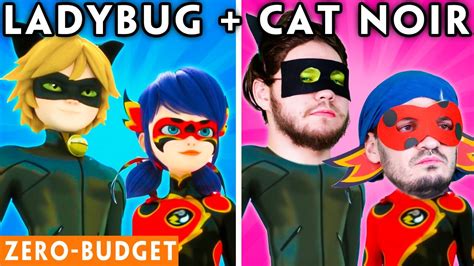 MIRACULOUS LADYBUG AND CAT NOIR #2 WITH ZERO BUDGET! - MIRACULOUS LADYBUG FUNNY MOMENTS - YouTube