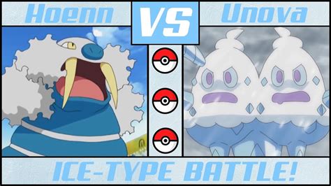 Ice-Type Pokémon Battle: HOENN vs. UNOVA (Pokémon Sun/Moon) - YouTube