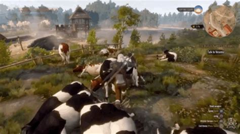 Witcher 3 Fixes Money Exploit By Adding Cow Army