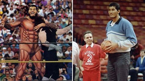 Meet tallest ever WWE star Jorge Gonzalez, the 7ft7 former NBA basketball star who had bizarre ...