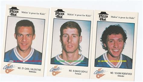 Free: Kansas City Comets Cards 1991 Pizza Hut Lot of 3 - Cards - Listia ...