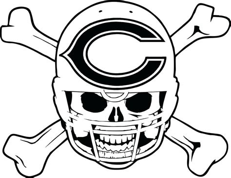 Chicago Bears Coloring Pages at GetColorings.com | Free printable ...