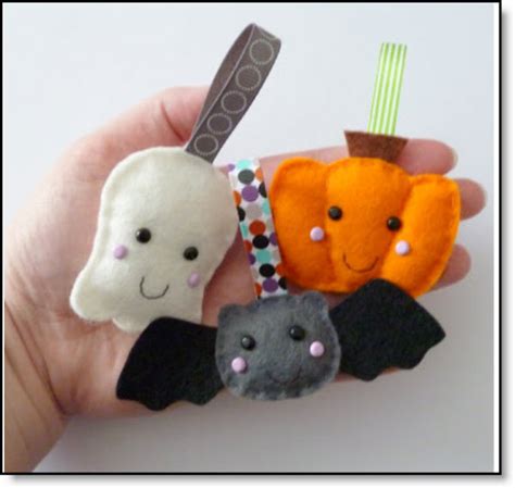 Felt Halloween decorations DIY – Felting