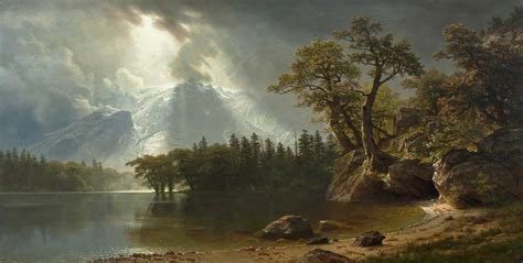 Albert Bierstadt Sierra Nevada'dan Geçen Fırtına - İstanbul Sanat Evi