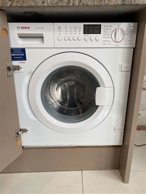 Bosch Serie 8 - Fully integrated Automatic washing machine - Used | in ...