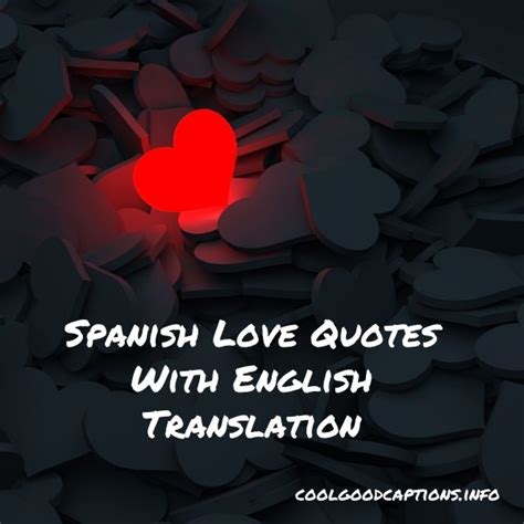 33 Cute Spanish Love Quotes With English Translation