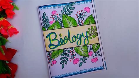 Biology Project Cover Page Design Ideas Cover Page Design, 44% OFF