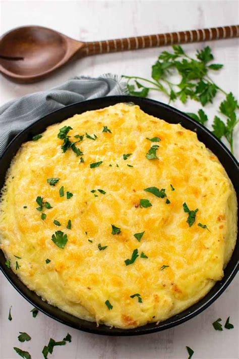 Cheesy Mashed Potatoes Recipe - Pitchfork Foodie Farms