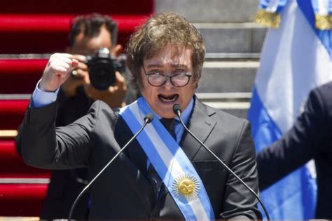 In inaugural speech, Argentina's Javier Milei prepares nation for painful shock adjustment ...