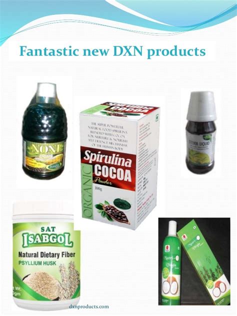 Fantastic New DXN Healthcare Products