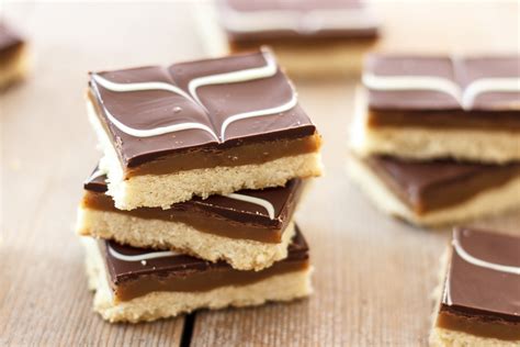 Millionaires shortbread - Zoetrecepten