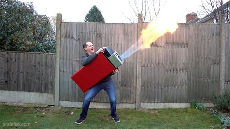 Man Builds a Giant Lighter That Rocks a Fully Adjustable Gas Flame