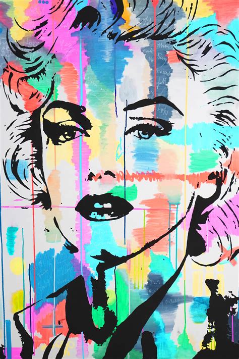 Marilyn Monroe Pop Art Wallpaper