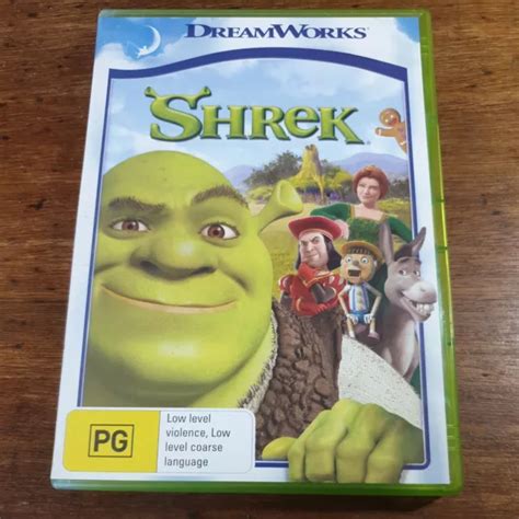 SHREK DVD R4 John Lithgow, Cameron Diaz, Eddie Murphy, Mike Myers Kids Animation £5.33 - PicClick UK