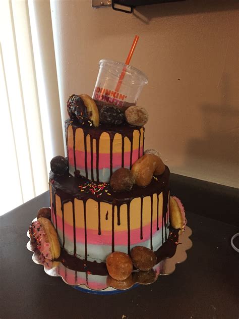 Dunkin Donuts cake!