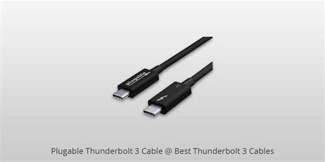 5 Best Thunderbolt 3 Cables in 2024