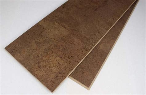 Brown Cork Flooring Planks - Cancork