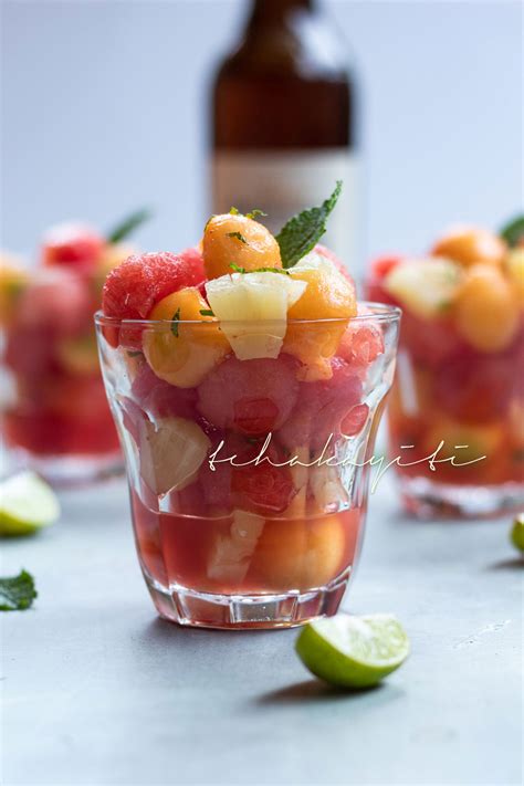 Summer in a Haitian fruit salad spiked with rum - Tchakayiti