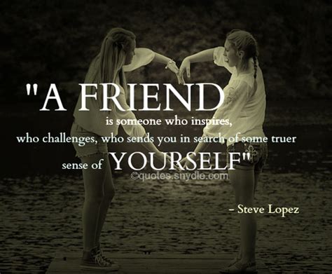 Inspirational Friendship Quotes and Sayings with Images - Quotes and ...