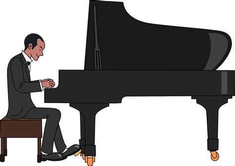 Jazz Piano Clipart Images