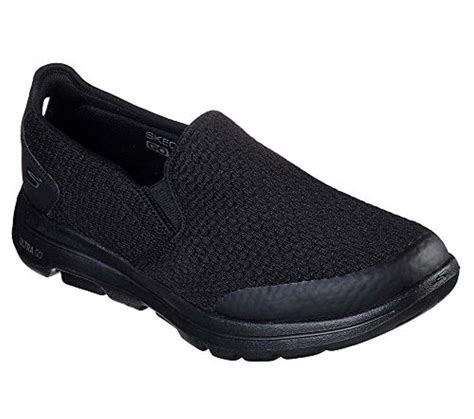 Skechers - Skechers Men's GO Walk 5 - APPRIZE Shoe, Black, 8.5 Extra ...