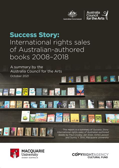 Success Story: International rights sales of Australian-authored books ...