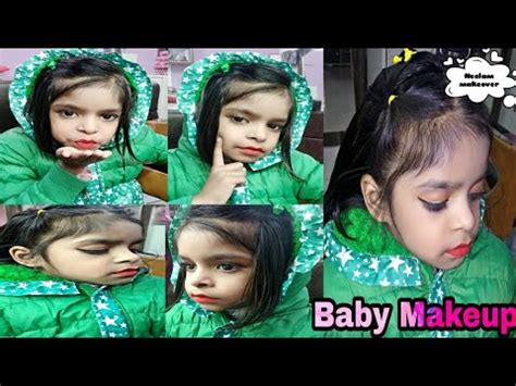 How to do baby girl Makeup. - YouTube