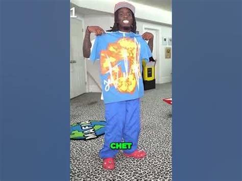 Kai Cenat Tries Offset Merch LIVE - YouTube