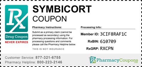 Symbicort Coupon 2024 - Savings Program - Manufacturer Offer